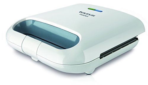 Taurus Phoenix Sandwichera (800 W, 2 Indicadores Luminosos, Placas Cuadradas Antiadherentes), 1...