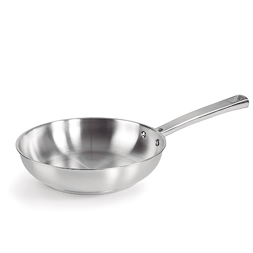 Lacor 45428 Foodie-Sartén, Acero Inoxidable 18/10, 28 cm