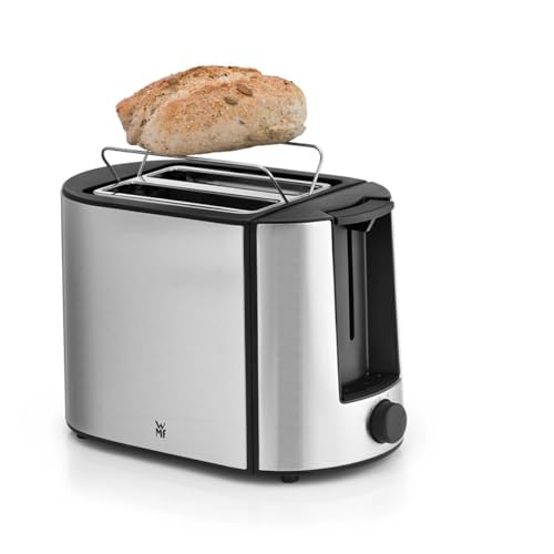 WMF Bueno Pro Tostadora de acero inoxidable, doble ranura con accesorio para...