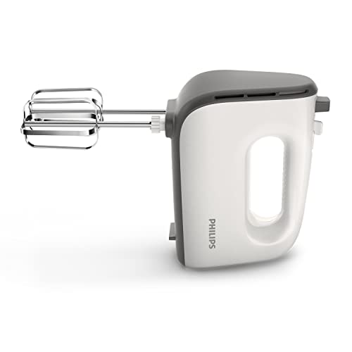Philips Daily HR3740/00 - Batidora Amasadora, 450 W, 5 Velocidades, Color Blanco