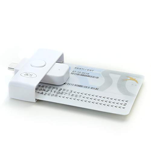 ACS ACR39U-NF PocketMate II USB-C, Lector de tarjetas Inteligentes Smart Card ID...