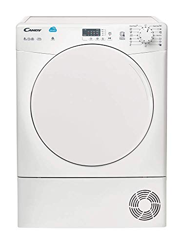 Candy CS C8LF-S - Secadora de condensación 8Kgs, 15 programas, NFC, puerta...