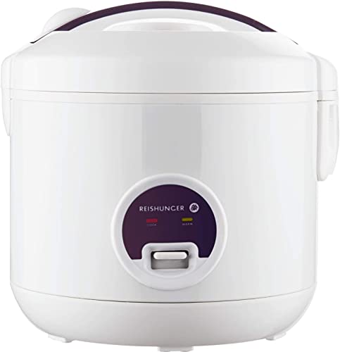 Reishunger Hervidor de arroz/arrocera (1,2l/500W/220V), función de mantenimiento del calor, olla interior,...