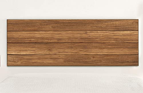Hogar24-Cabecero Madera Maciza Natural Acabado Encerado. Medidas:155 x 60 x 2 cm.