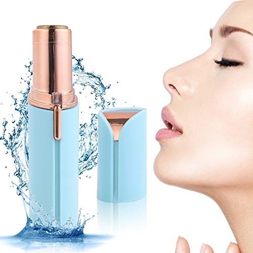 Depiladora Facial-Cejas Mujer Electrica,última versión impermeable portátil indolora recargable USB mejorada,luz LED...