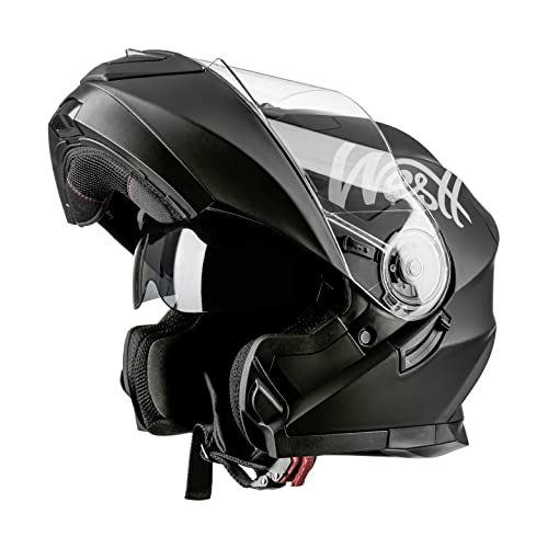 Westt - Casco Moto Modular Integral con Doble Visera Torque X, Para...