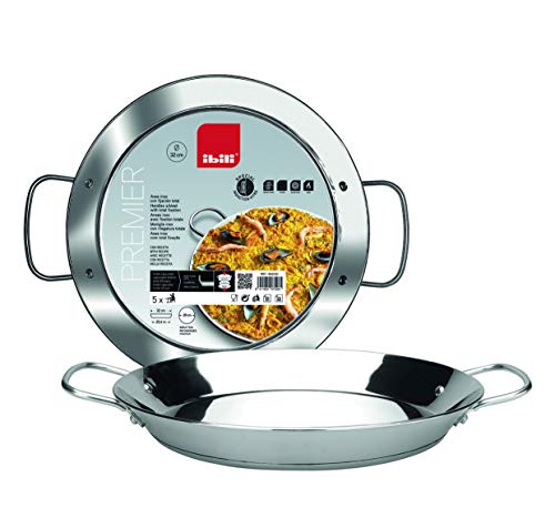 IBILI 652234 - Paellera INOX Premier 34 Cms.