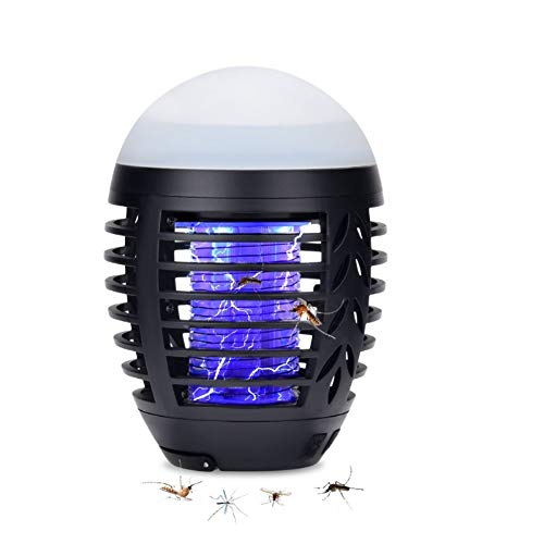 Hisome Lámpara Antimosquitos, Lámpara Camping Antimosquitos, Lámpara de Asesino del Larvas Mosquito...