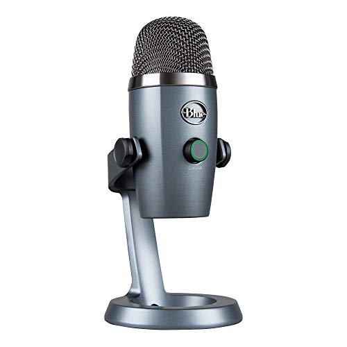 Blue Yeti Nano Micrófono de condensador USB Premium, Grabación, Streaming, Gaming, Podcasting,...