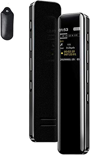 16G Grabadora de Voz Digital Portátil, SUPEREYE HD Grabadora Audio con Reproductor...