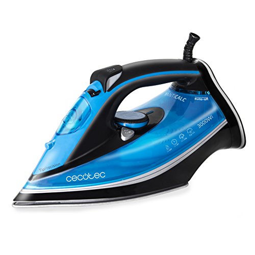 Cecotec Force Titanium 520 - Plancha, 3000 W, 55, Golpe de Vapor...