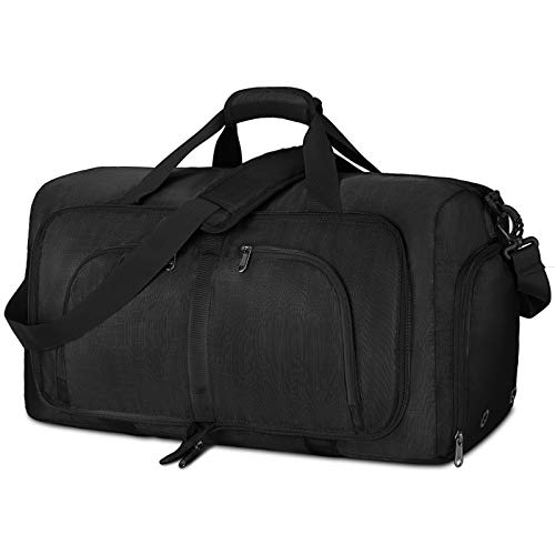 NEWHEY Bolsa de Viaje Plegable 40L 65L 80L Grande Bolsa de Deporte...