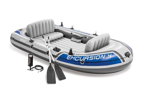 Intex 68324NP - Barca Hinchable Excursion 4 con 2 Remos 315 x...
