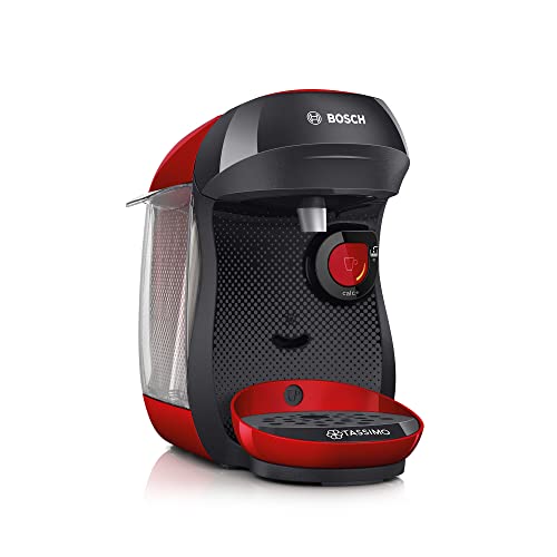 Bosch Tassimo Happy TAS1003 - Cafetera de cápsulas, con tecnología Intellibrew, 1400...