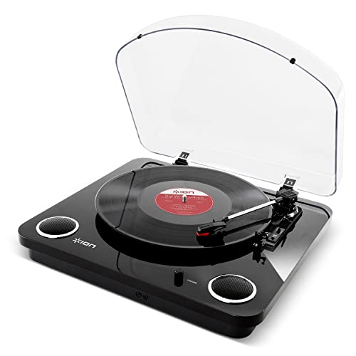 ION Audio Max LP - Tocadiscos de vinilo de 3 Velocidades con...