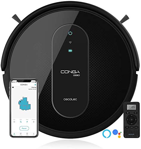 Cecotec Conga Serie 1390 - Robot aspirador con mapeo y app, navegación...