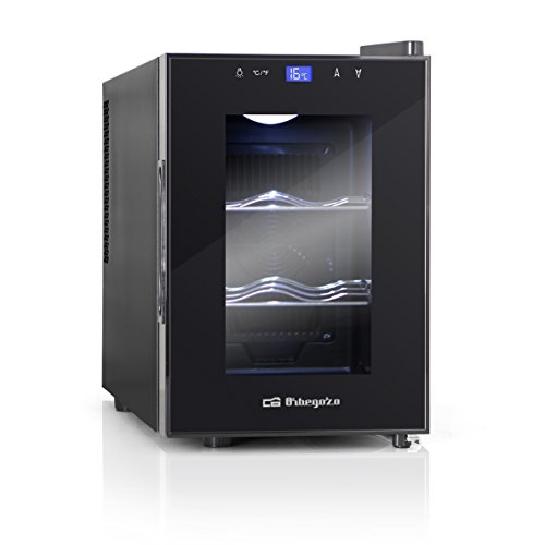 Orbegozo VT 610 Vinoteca 6 Botellas, 17 litros, Negro