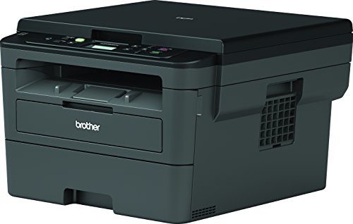 Brother DCPL2530DW - Impresora multifunción láser monocromo Wifi con impresión dúplex, 30...