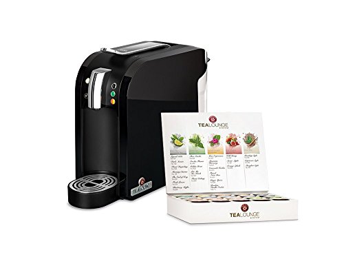 Tealounge 15-357 - Tetera eléctrica para té caliente, 1455 W, color negro