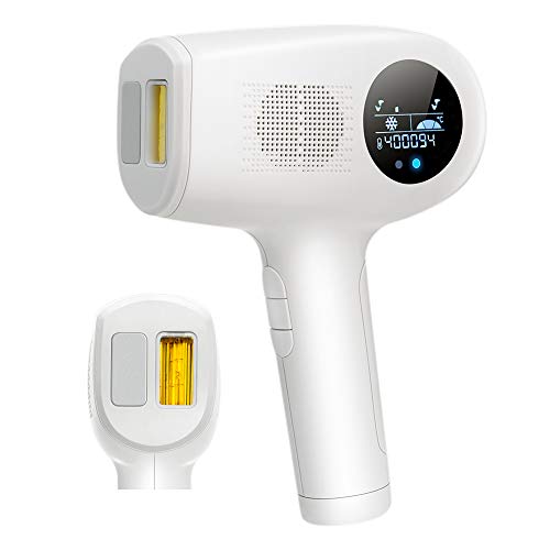 Depiladora Luz Pulsada para la Depilación,Sistema IPL por luz pulsada,400000 Pulsaciones permanentes...