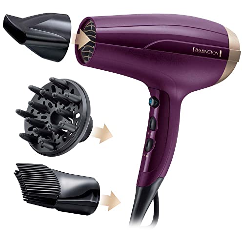 Remington Your Style D5219 - Secador de Pelo, Secador Iónico, Kit de...
