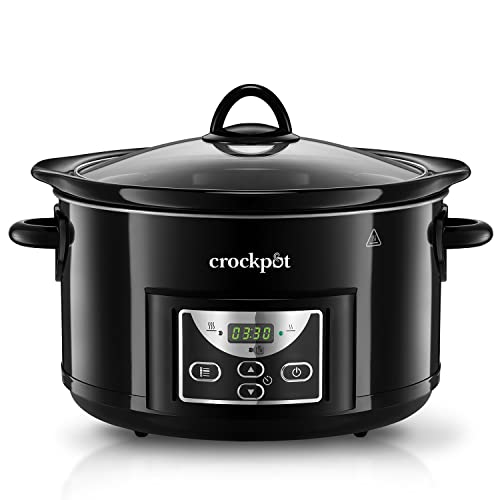 Crock-Pot SCCPRC507B Olla de cocción lenta digital para preparara multitud de recetas,...
