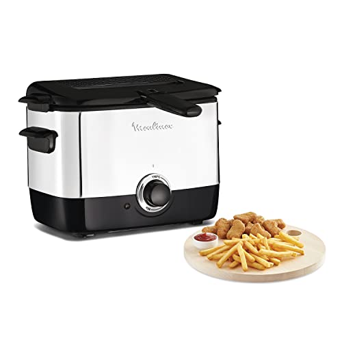 Moulinex AF220010 - Freidora, Capacidad de 1 litro de Aceite, para Unos...