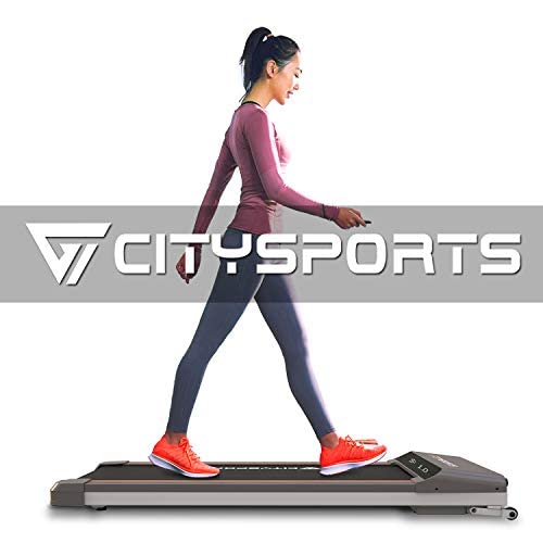 CITYSPORTS Cinta de Correr Caminar Eléctrica Caminadora Plegable Debajo del Escritorio, Cinta...