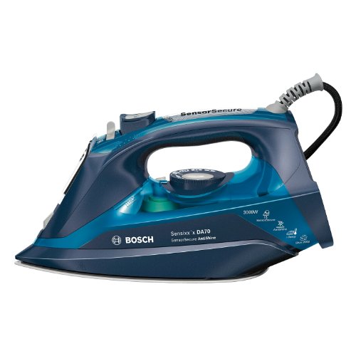 Bosch TDA703021A - Plancha de vapor, 3000W, Vapor constante 50 g/min, Cerámica,...