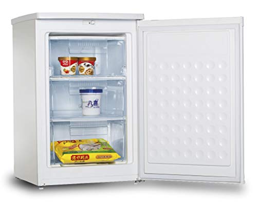 CONGELADOR VERTICAL CV-88 INFINITON (A+, BLANCO, Altura 85cm, 80 Litros, Puerta reversible,...
