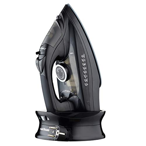 Martisan Plancha de Vapor Sin Cable con Luz indicadora Inteligente, 2200W Plancha...