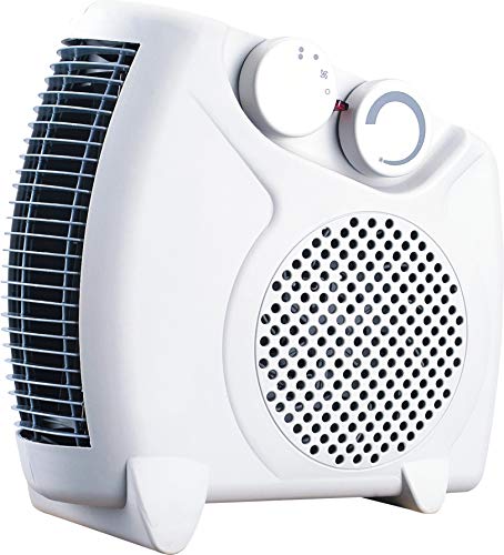 TENCO TH311 - Calefactor eléctrico 2000W, Posición Horizontal o Vertical, Termostato Regulable,...