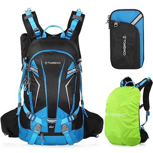 TOMSHOO Mochila Ciclismo 20L/30L Impermeable para Excursionismo Ciclismo Alpinismo Senderismo Camping al...