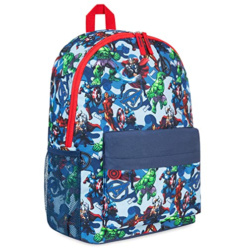 Marvel Avengers Mochila Niño, Mochilas Escolares Juveniles con Superheroes Capitan America Iron...