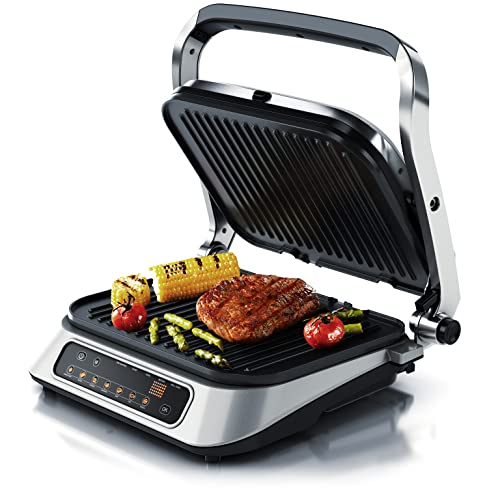Arendo - Parrilla de contacto - Parrilla eléctrica con control digital de...