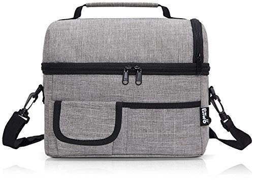 PuTwo Térmica Porta Alimentos 8L Hermética Bolsa Térmica Plegable Bolso Nevera Térmica...