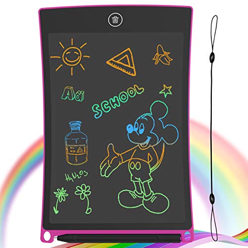GUYUCOM Tableta de Escritura LCD, Tablero de Dibujo electrónico de 8.5 Pulgadas...